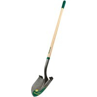 Landscapers Select 34602 Round Point Shovel with Wood Handle