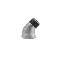 GALV STREET ELBOW 45deg 1/8"