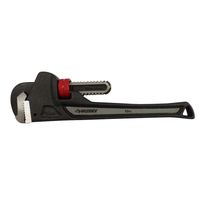 GreatNeck PW10 Pipe Wrench, 1-1/2 in Jaw, 10 in L, Precision Milled Jaw, Steel