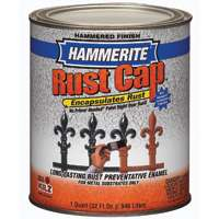 Hammerite 43105 1 Quart Silver Gray Rust Cap Enamel Interior Paint
