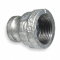 GALV COUPLING RED 3/4x3/8