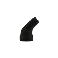 BLACK STREET ELBOW 45 deg 1/4"