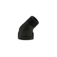 BLACK STREET ELBOW 45 deg 3/4"