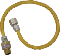 GAS CNCTR 36" 3/8"ODx1/2"PIPE