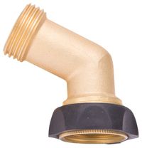 Landscapers Select GT62003 Hose Connector, Female and Male, Brass, Brass, For: Hose Couplings