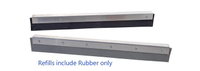 SQUEEGEE REFILL 30" BLACK RUBBER