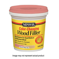 Minwax 448700000 Wood Filler, Liquid, Natural, 8 oz