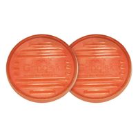ZIPWALL GripDisk GD2 Non-Slip Pad, Rubber, Red