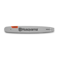 Husqvarna X-Force 596199766 Guide Bar, 16 in L Bar, 0.05 ga, 0.325 in TPI/Pitch, 66-Drive Link