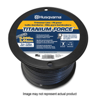 Husqvarna Titanium Force 639 00 51-14 Trimmer Line, 0.080 in Dia, 1200 ft L, Co-Polymer