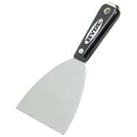 Hyde Tools 02570 4-Inch Flex Hammer Head Joint Knife, Black and Silver
