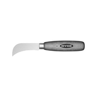 HYDE 54020 Carpet Knife, 2-5/8 in L Blade, Chrome Vanadium Steel Blade, Hardwood Handle