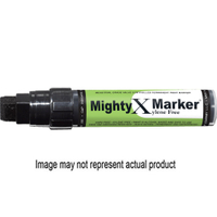 MIGHTY MARKER PM-49 Series 00149 Paint Marker, 15 mm Tip, Black, Plastic Barrel