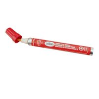 MIGHTY MARKER PM-16 Series 01116 Paint Marker, 2.3 mm Tip, Red, Aluminum Barrel