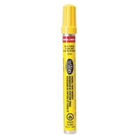 MIGHTY MARKER PM-16 Series 01416 Paint Marker, 2.3 mm Tip, Yellow, Aluminum Barrel