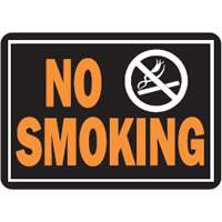 SIGN 811 NO SMOKING