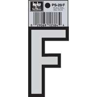 LETTER F REFLECTIVE 3.25"