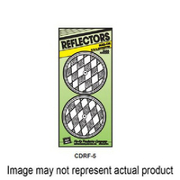 REFLECTOR AMBER NAIL-ON 2/CD