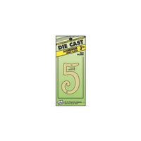 "5" 3" BRASS PLATED NUMBER *