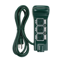 PowerZone ORCDTSTK6 Timer Touch and Ground Stake, 15 A, 125 V, 1875 W, 6-Outlet