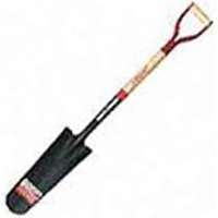 Razor-Back 47103 16 Inch Drain Spade Sharpshooter Shovel with Wood Handle and D-Grip