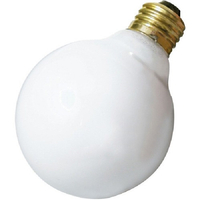 LAMP 25W G25 GLOBE WHITE