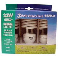 LAMP CFL 23W T2 SPIRAL 5000K 3PK