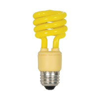 LAMP CFL 13W T2 SPIRAL YELLOW