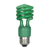 LAMP CFL 13W T2 SPIRAL GREEN