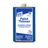 Klean Strip QKPT94003 Paint Thinner, Liquid, Free, Clear, Water White, 1 qt, Can