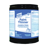 Klean Strip CKPT94402 Paint Thinner, Liquid, Free, Clear, Water White, 5 gal, Can