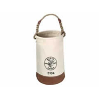 Klein 5104S #1 Canvas Bucket with Leather Bottom
