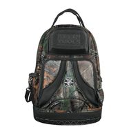 Klein 55421BP14CAMO Tradesman Pro Tool Bag Backpack, 39 Pockets, Camo, 14 Inch
