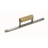 KRAFT TOOL BL220 V Sled Runner, 20 in L Blade, 3/4 in W Blade, Steel Blade, Wood Handle