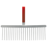 KRAFT TOOL PL212 Plaster Scarifier, 12 in L Blade, Steel Blade, Steel Handle