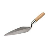 KRAFT TOOL Hi-Craft Series HC149 Brick Trowel, 10 in L Blade, Steel Blade, Wood Handle
