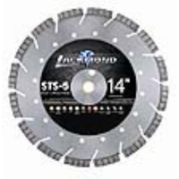 Lackmond STS-5141251 14-Inch MultiPurpose Segmented Turbo Rim Diamond Blade