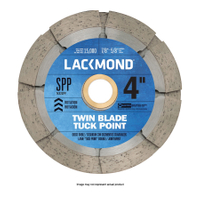 LACKMOND SPP TK4.52SPP Saw Blade, 4-1/2 in Dia, 7/8 in, 5/8 in Arbor, Diamond Cutting Edge