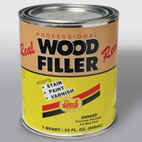 Leech Adhesives LWF-70-6 Wood Filler, Liquid, Solvent, Natural, 1 qt Can