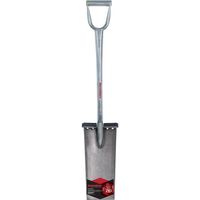 Razor-Back 2451700 Industrial 15 Inch Spade Shovel with Steel Handle and D-Grip