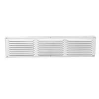 WHITE UNDEREAVE VENT 16"x4"