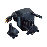 Little Giant MD 588205 Wet Rotor Aquarium Pump with 6 ft Cord, 115 V, 0.3 A, 17 W, 0.005 hp, 150 gph