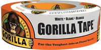 Gorilla 6025001 Duct Tape, 30 yd L, 2 in W, Cloth Backing, White