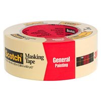 3M Scotch Masking Tape for General Painting, 1.88-Inch x 60-Yard