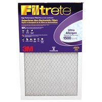 Filtrete 2001DC Electrostatic Air Filter, 25 in L, 16 in W, 11 MERV, Fiber Filter Media