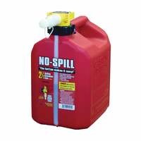GAS CAN 2.5GL RED PL NO-SPILL