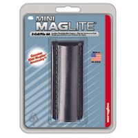 Maglite AM2A026 Plain Leather Holster for AA Mini, Black