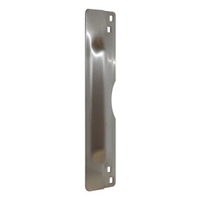 Don-Jo LP-111-630 Latch Protector, Stainless Steel, Satin Stainless Steel