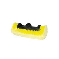MAGNOLIA BRUSH 187-Y Multi-Level Scrub Brush, Polypropylene Bristle, Yellow Bristle, 11-1/4 in OAL