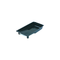 MAGNOLIA BRUSH MIN-100 Mini Paint Tray, 4 in L, Plastic, Black